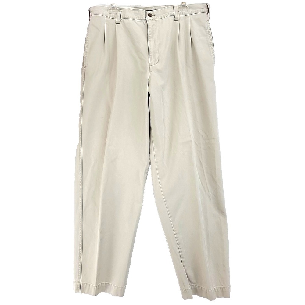 Abercrombie and Fitch Mens Chinos Sz 38x32 Beige Tan